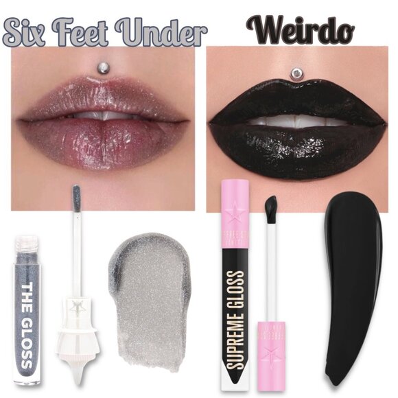 Jeffree Star Bundle—9pc Lip Set—Velvet Trap, Supreme Gloss, The Gloss, Lip Liner - Picture 7 of 9